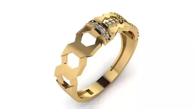 wedding Ring cocktail gemstone printable collection K 018