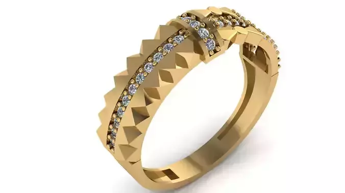 wedding Ring cocktail gemstone printable collection K 023