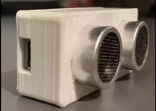 ULTRASONIC DISTANCE SENSOR Free 3D print model