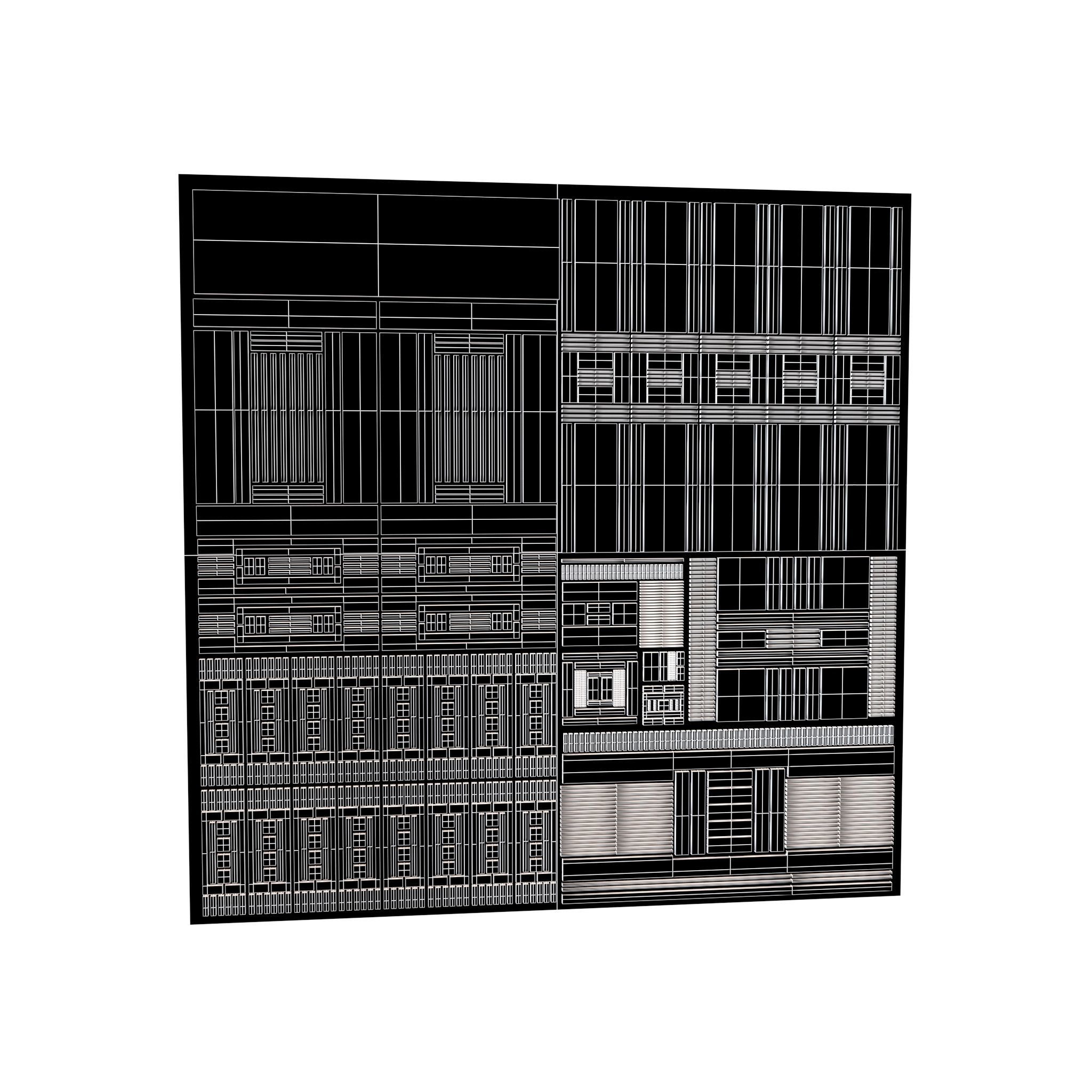 Apple CPU A16 Framework v1 003 Low-poly 3D model_6
