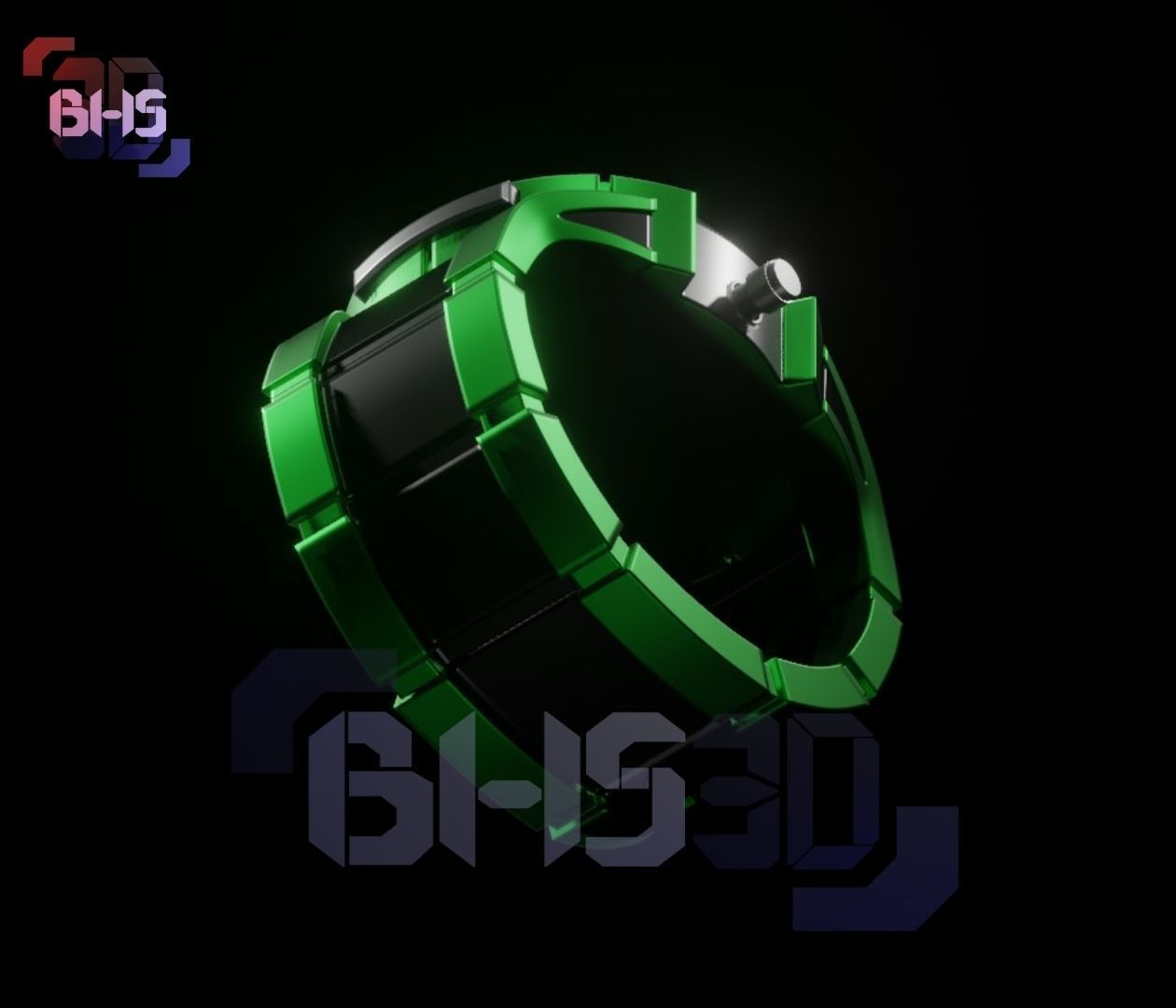 Omnitrix Ben 10 Alien Swarm  3D print model_3