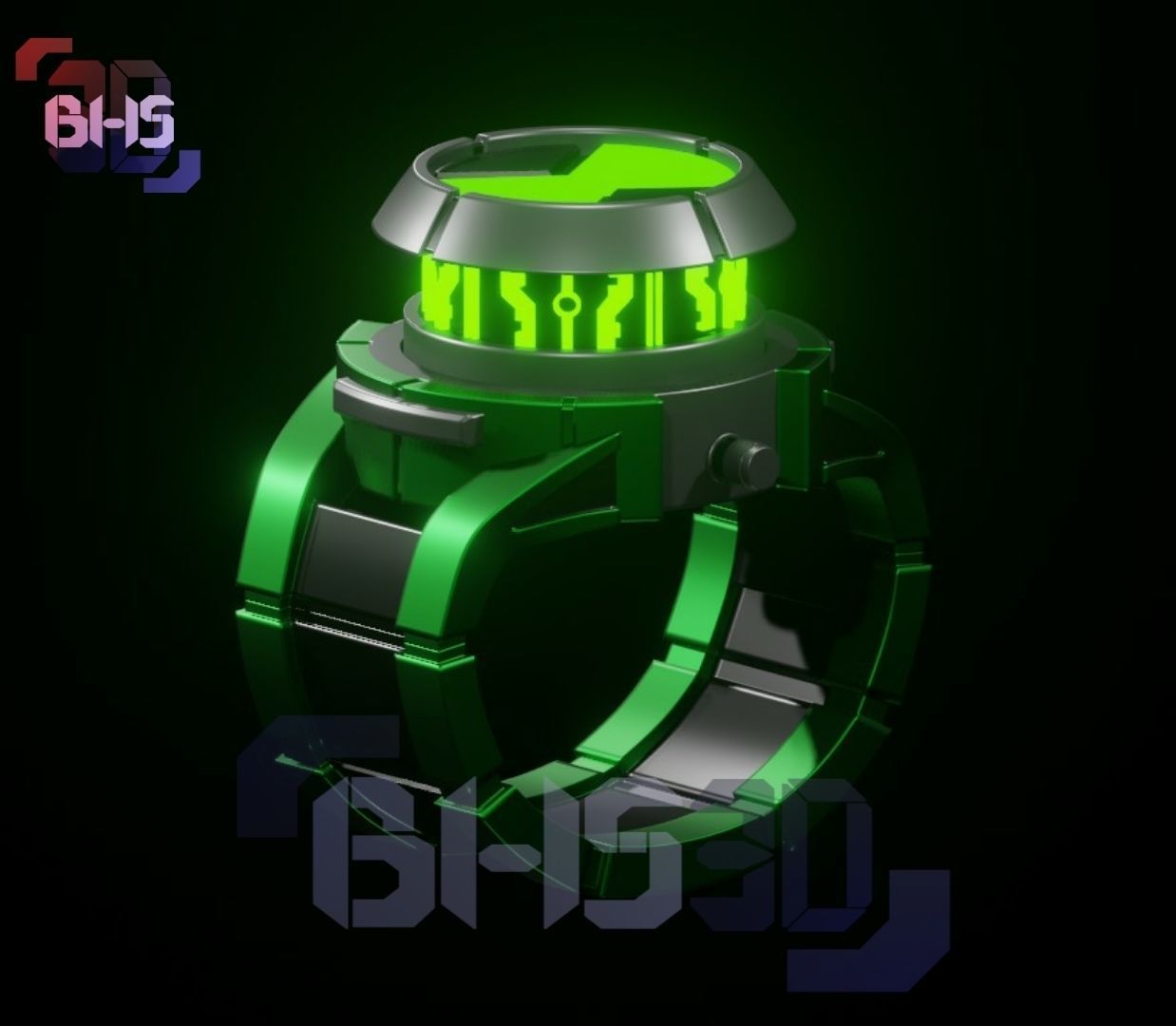 Omnitrix Ben 10 Alien Swarm  3D print model_6