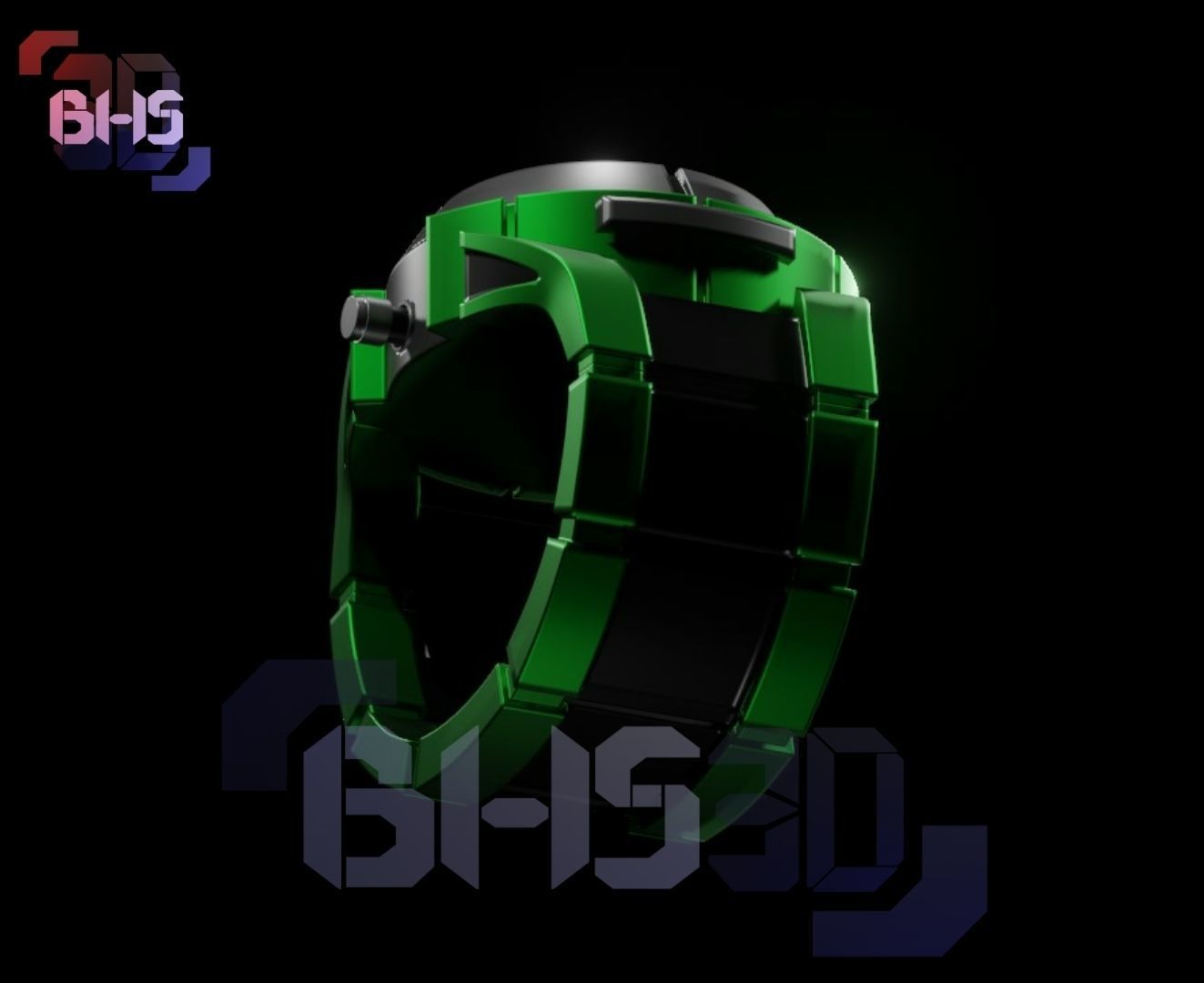 Omnitrix Ben 10 Alien Swarm  3D print model_4