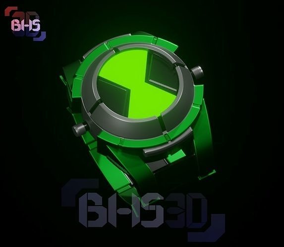 Omnitrix Ben 10 Alien Swarm  3D print model