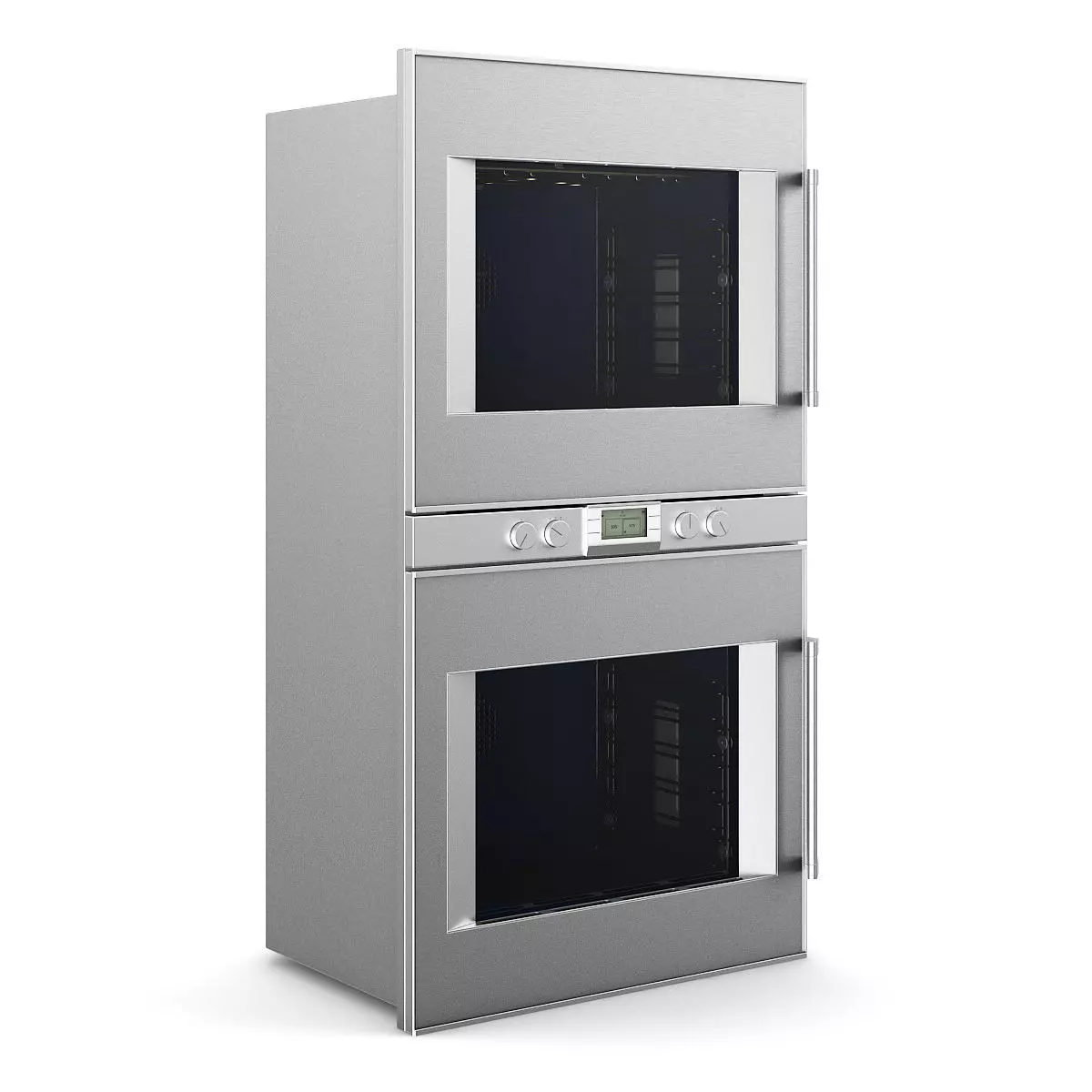 Built in Double Oven 3D model_0