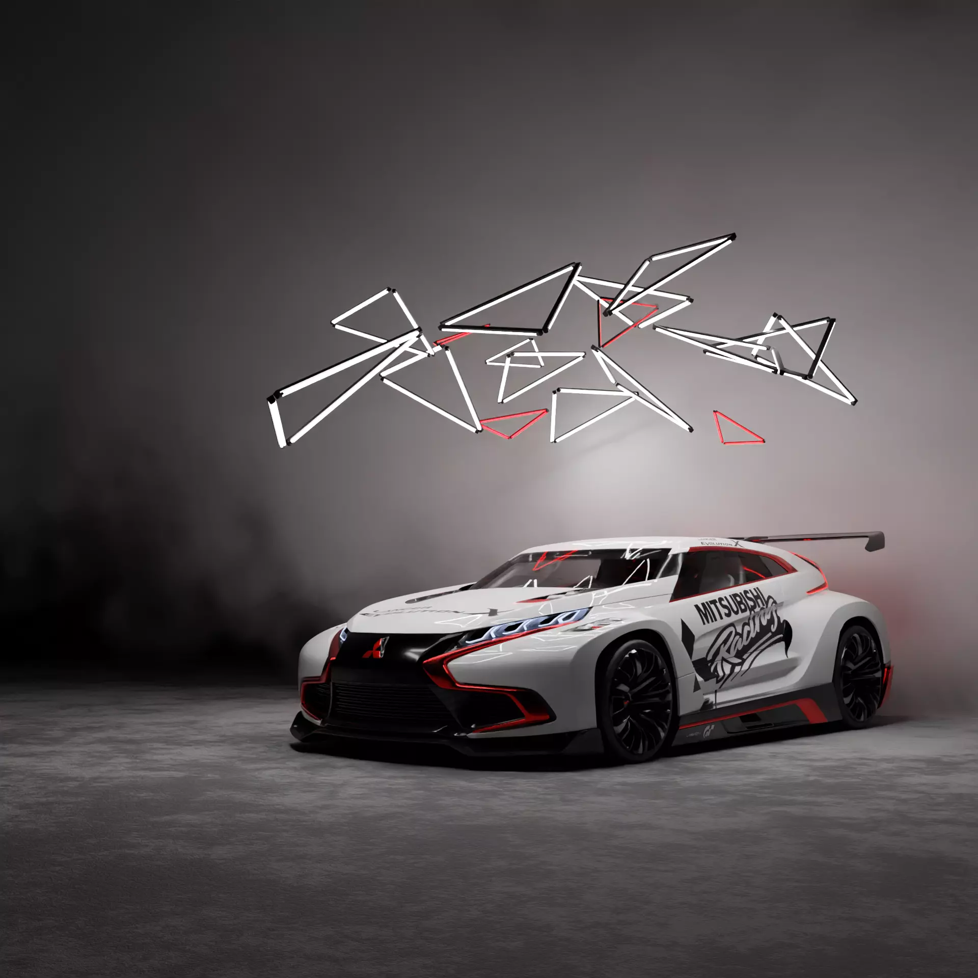 Mitsubishi Concept 3D model_0