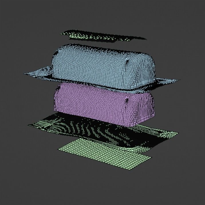 Goat Cheese 3D model_9