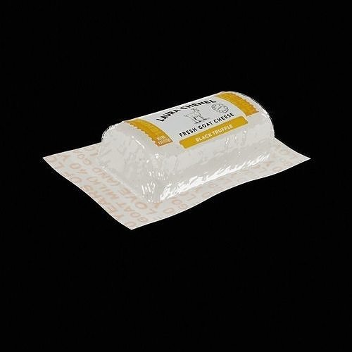 Goat Cheese 3D model 5