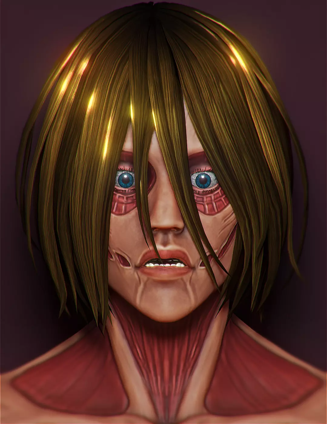 The Female Titan Free 3D model_0