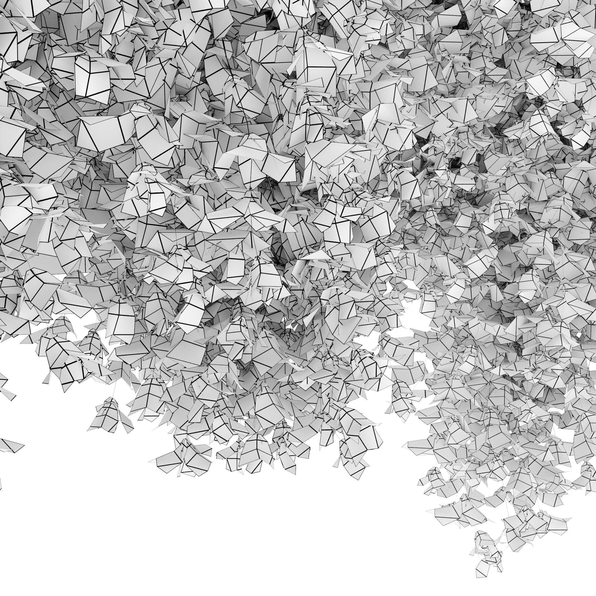 Circular shaped ivy 3D model_6