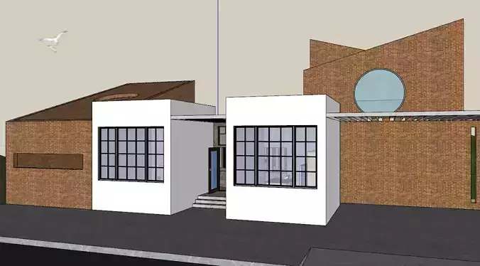 Weekend Home I Architectural Scene I Isometric View