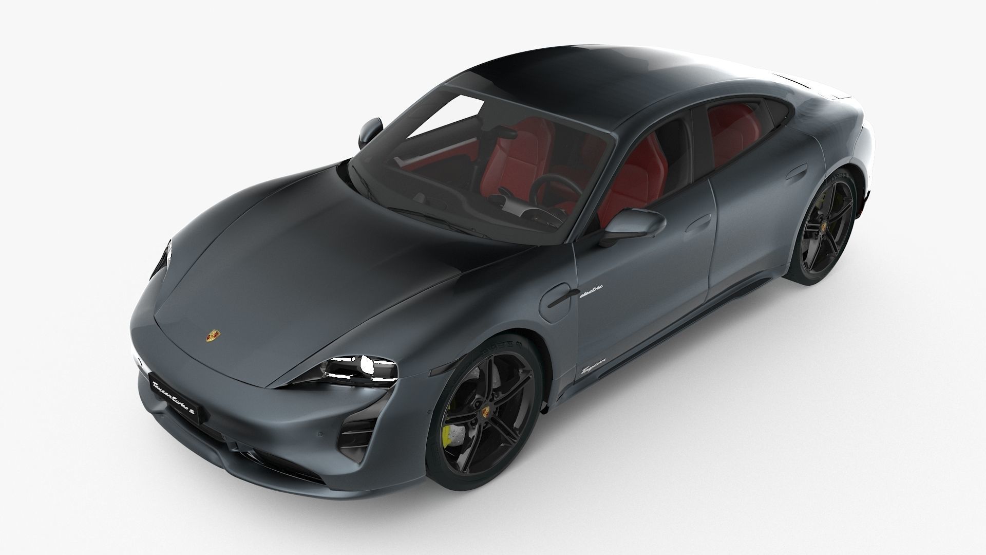 Porsche Taycan Turbo S 2020 3D model_5