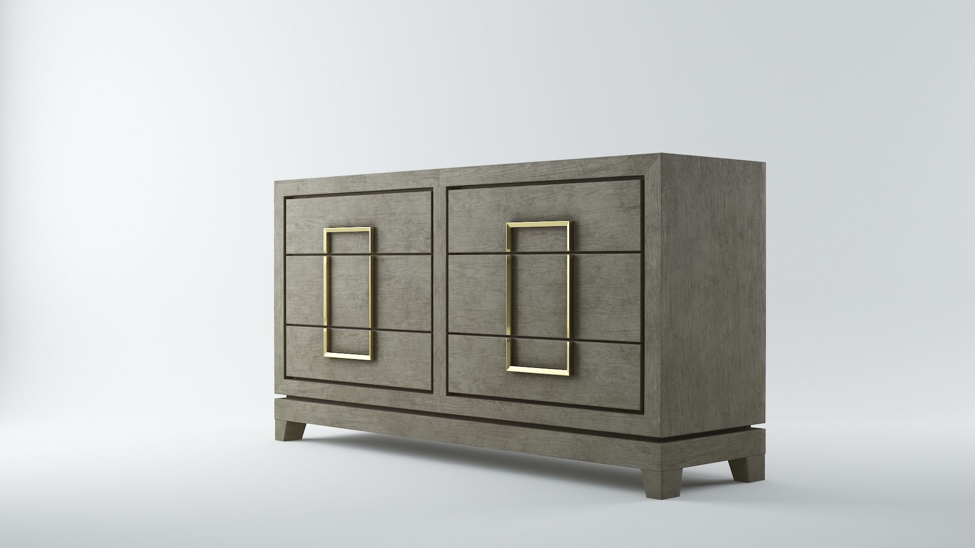 Berkeley Designs Lucca Drawers Table Set 3D model_10