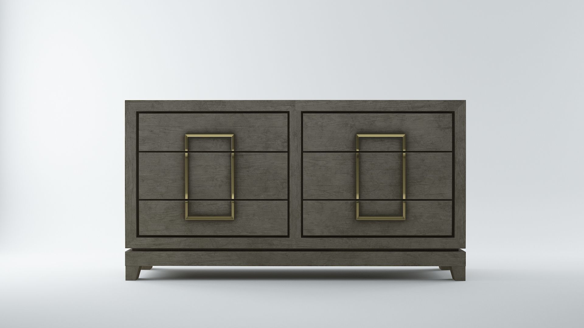 Berkeley Designs Lucca Drawers Table Set 3D model_2