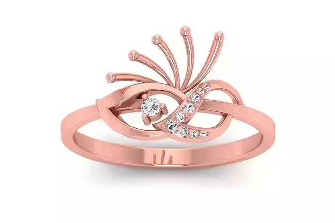 Solitaire Wedding Engagement Women Rings Antique Ring