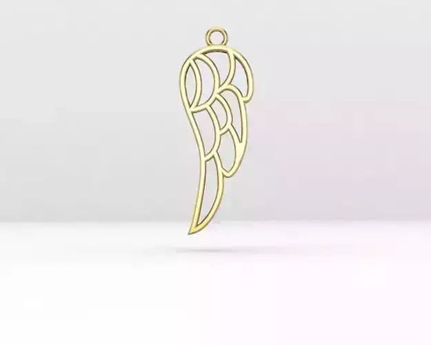 Wing pendant 23-MP 3D print model