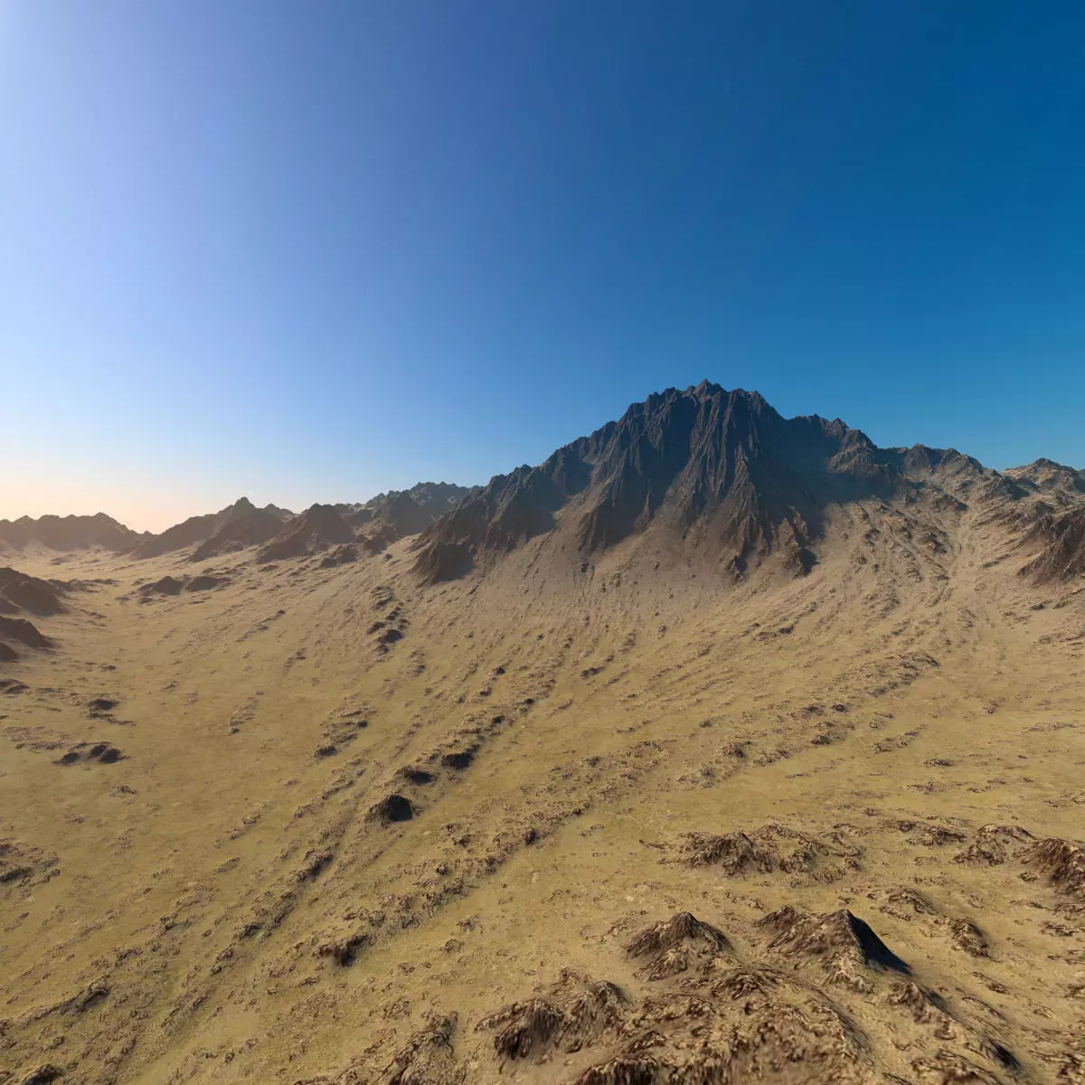 Mountains big n2 3D model_0