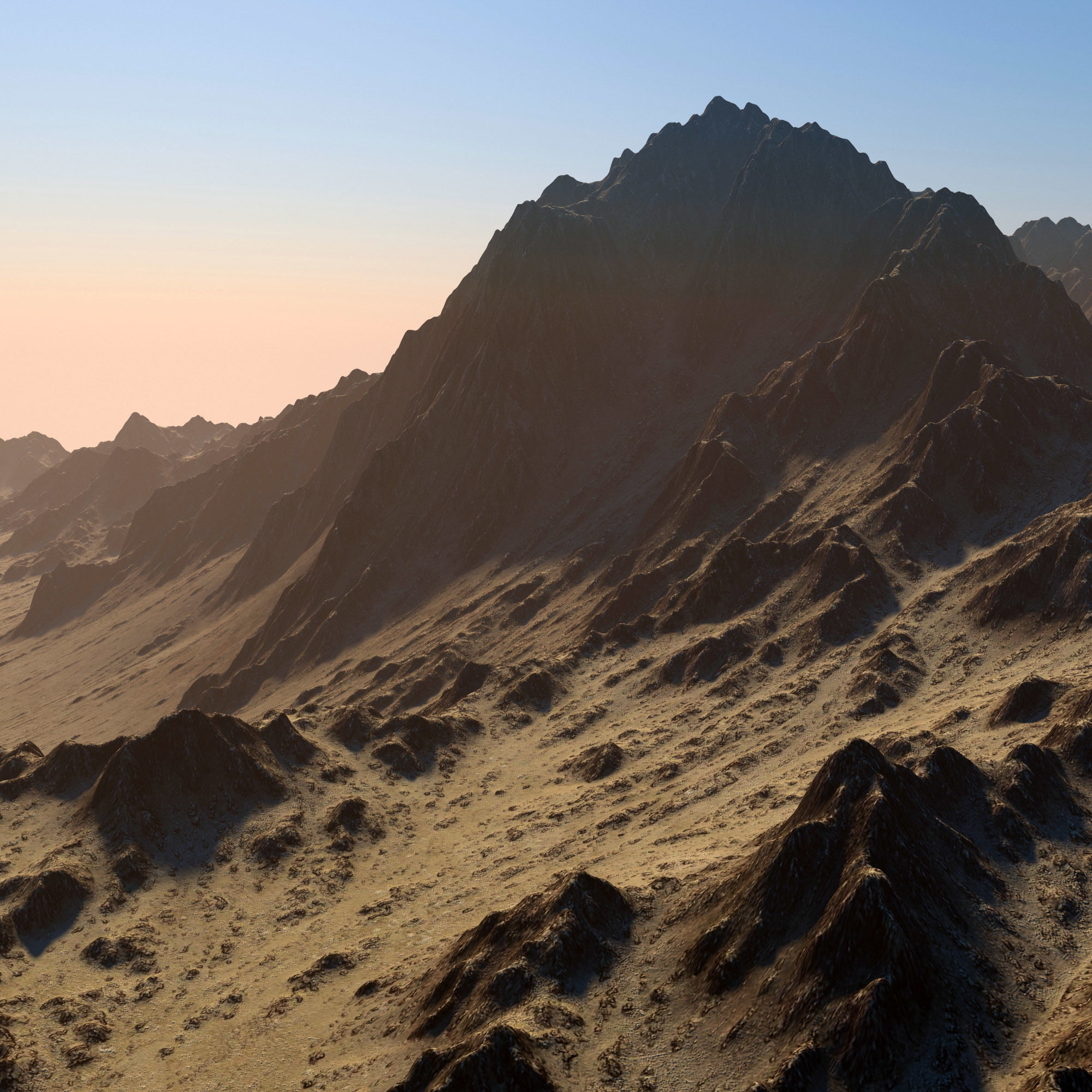 Mountains big n2 3D model_1