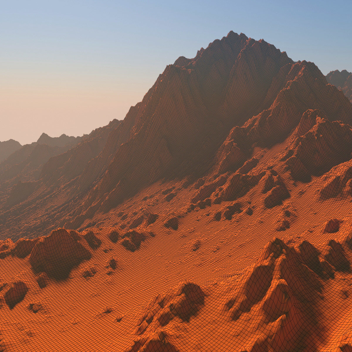 Mountains big n2 3D model_9