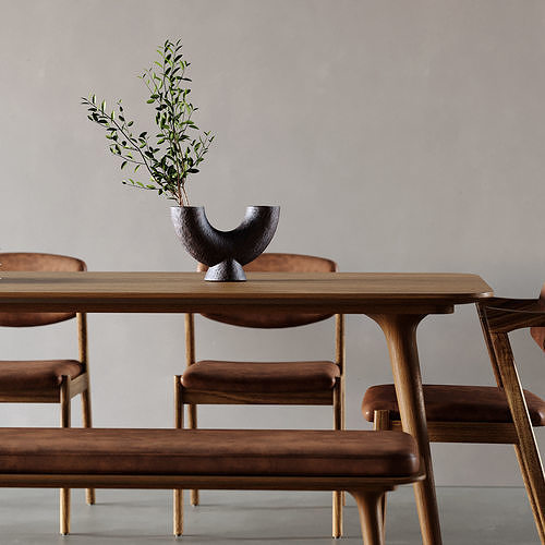 Dining Room Interior ID 400 3D model 3