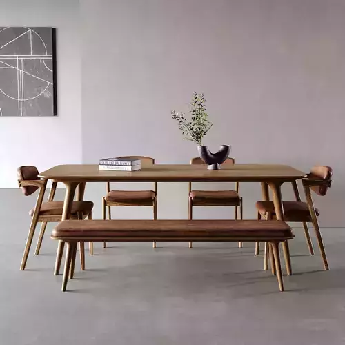 Dining Room Interior ID 400 3D model