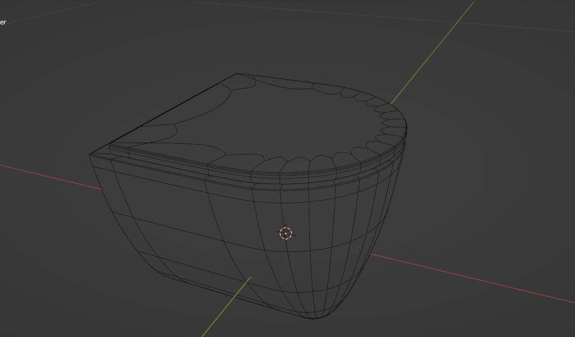 Toilet01 toilet bowl Free 3D model_4