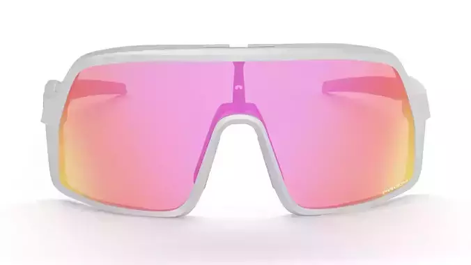 Oakley Sunglass Kato Sutro S Prizm Road Lenses Matte White 3D model