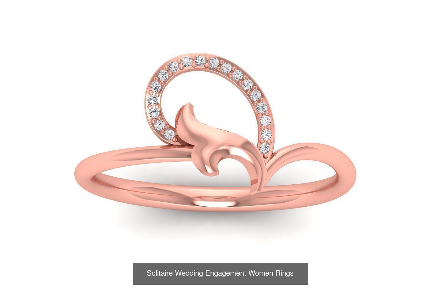 110 Solitaire Wedding Engagement Women Rings Collection _115