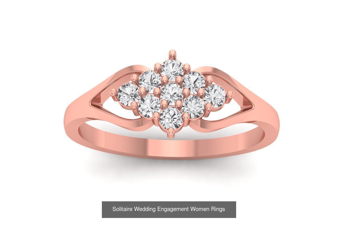 110 Solitaire Wedding Engagement Women Rings Collection _15
