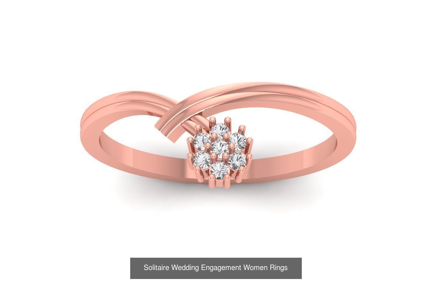 110 Solitaire Wedding Engagement Women Rings Collection _36
