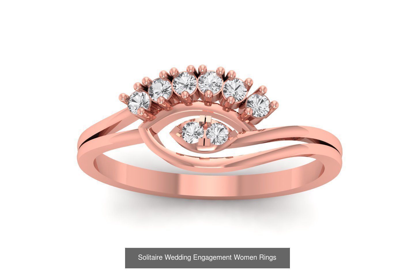 110 Solitaire Wedding Engagement Women Rings Collection _21