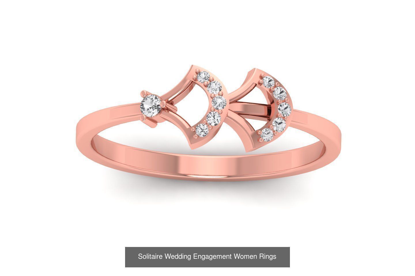 110 Solitaire Wedding Engagement Women Rings Collection _100