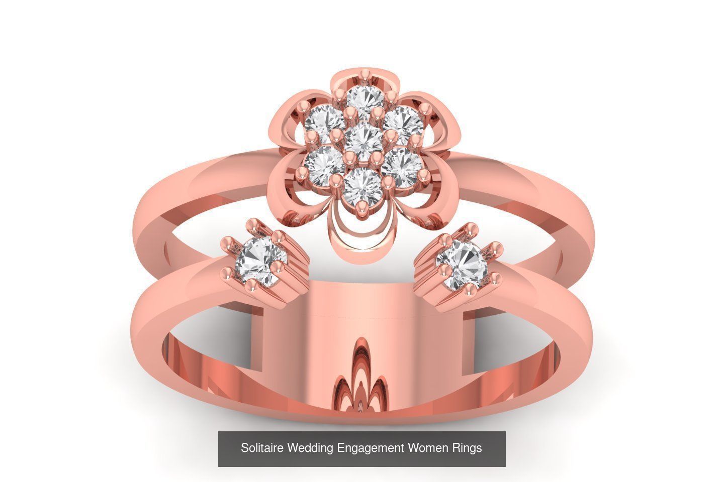 110 Solitaire Wedding Engagement Women Rings Collection _24