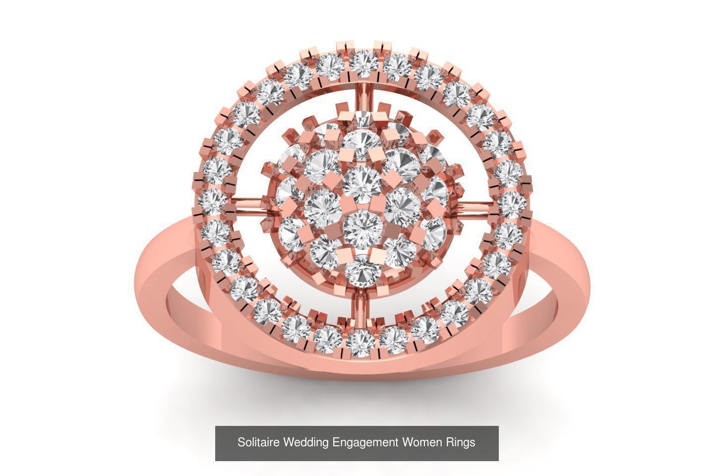 110 Solitaire Wedding Engagement Women Rings Collection _43