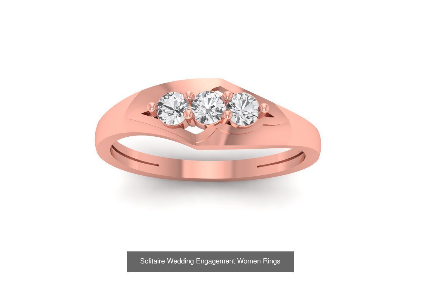 110 Solitaire Wedding Engagement Women Rings Collection _16