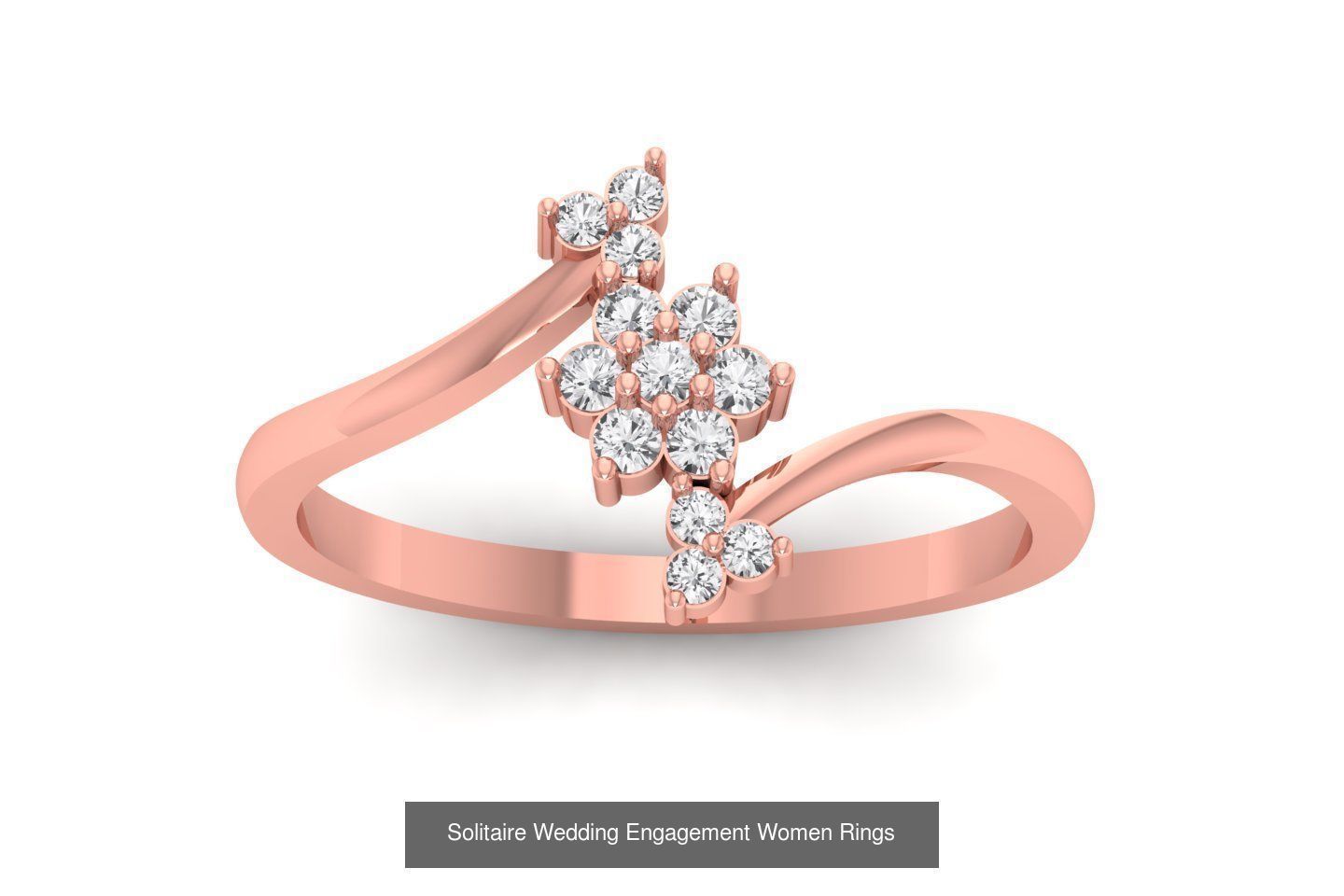 110 Solitaire Wedding Engagement Women Rings Collection _10