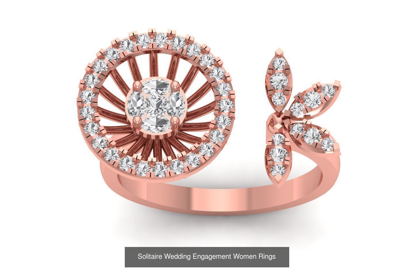 110 Solitaire Wedding Engagement Women Rings Collection _57