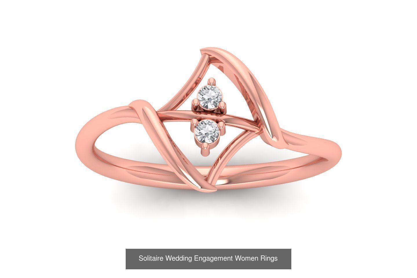 110 Solitaire Wedding Engagement Women Rings Collection _97