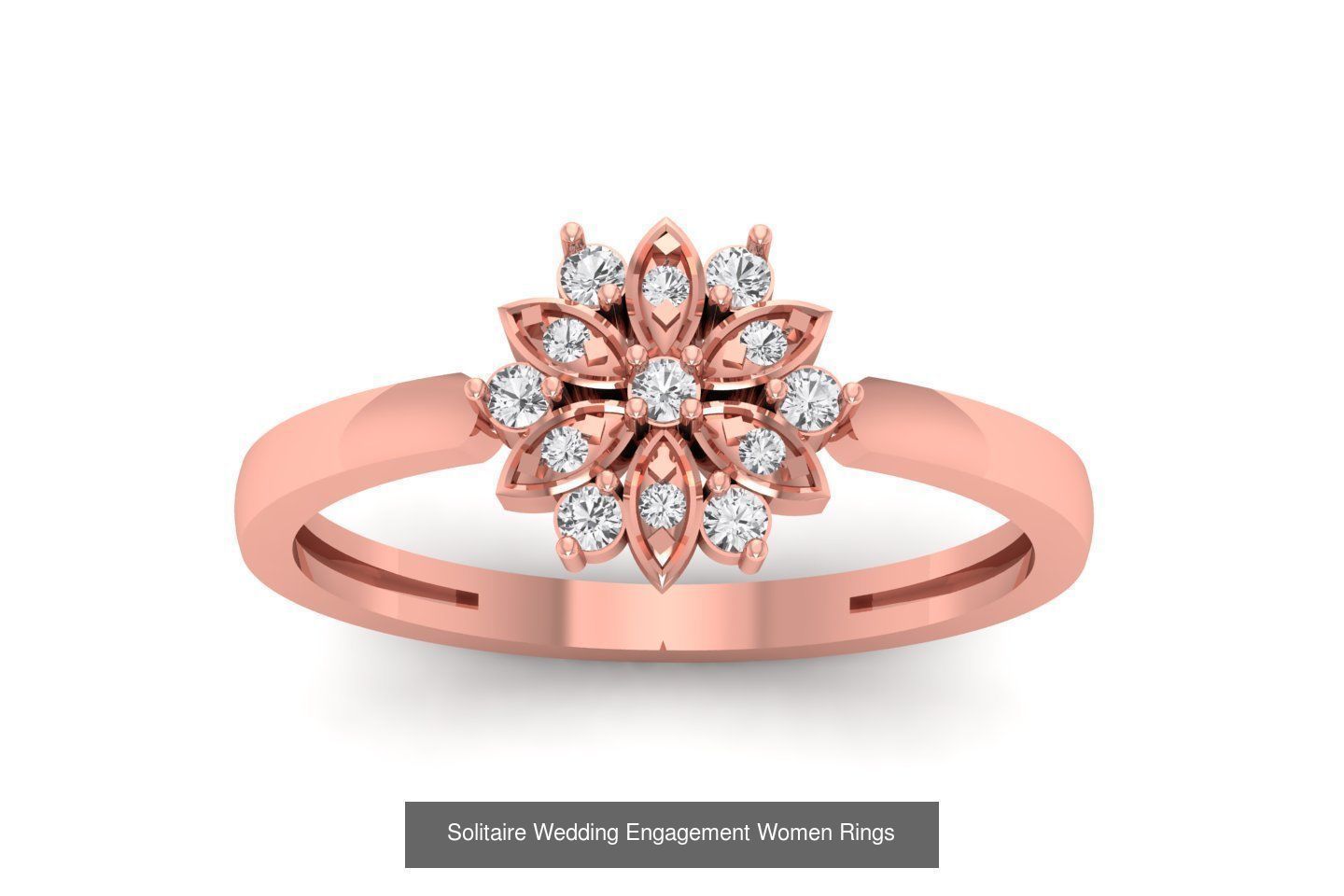 110 Solitaire Wedding Engagement Women Rings Collection _31