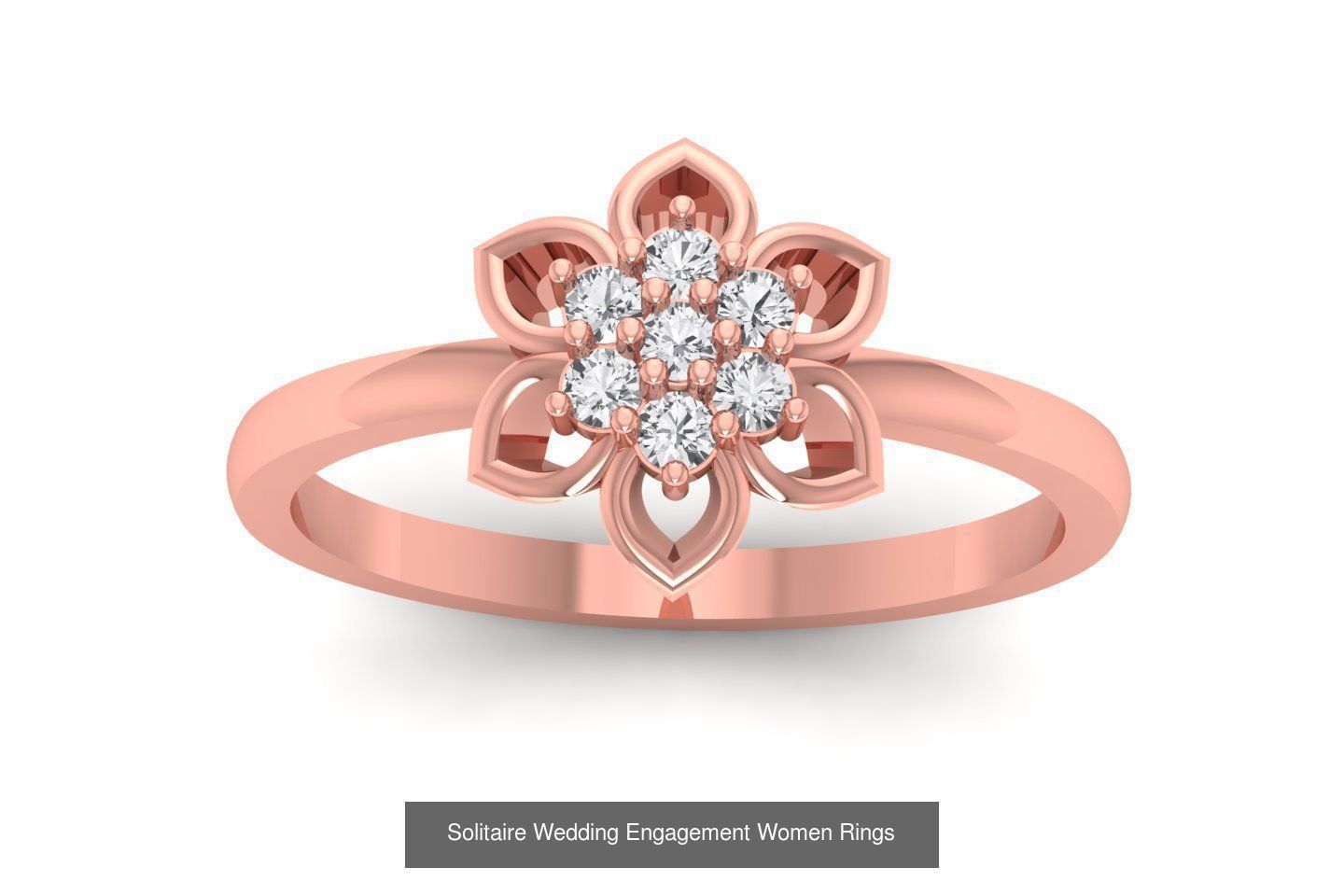 110 Solitaire Wedding Engagement Women Rings Collection _17