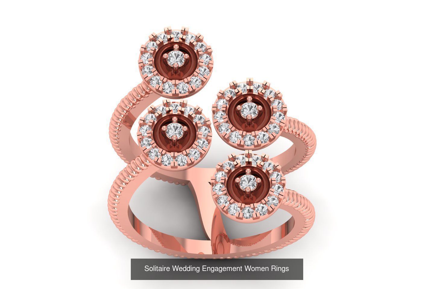 110 Solitaire Wedding Engagement Women Rings Collection _58