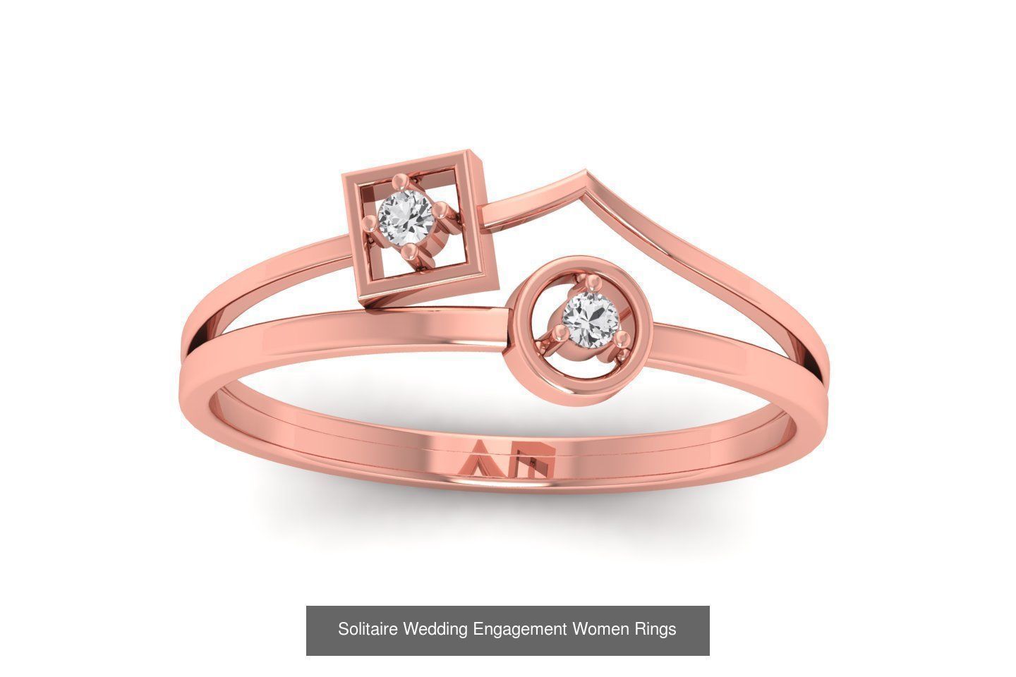 110 Solitaire Wedding Engagement Women Rings Collection _105