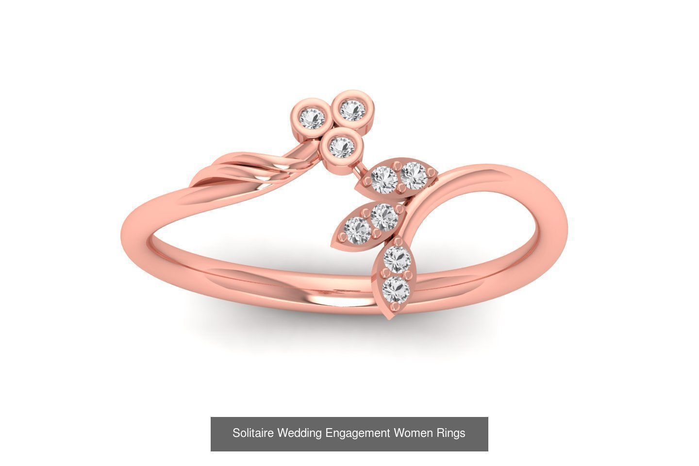 110 Solitaire Wedding Engagement Women Rings Collection _107