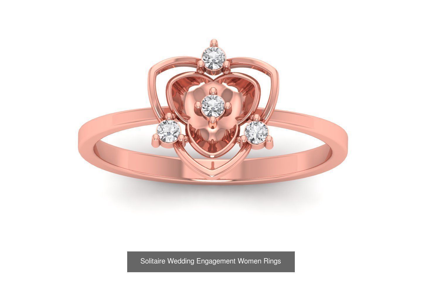110 Solitaire Wedding Engagement Women Rings Collection _102