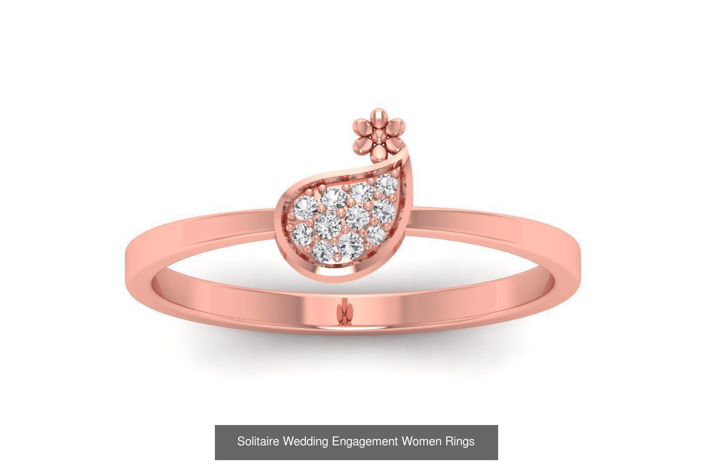 110 Solitaire Wedding Engagement Women Rings Collection _110