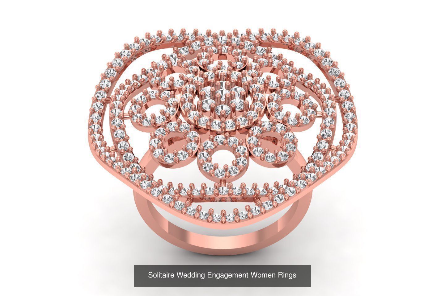 110 Solitaire Wedding Engagement Women Rings Collection _77