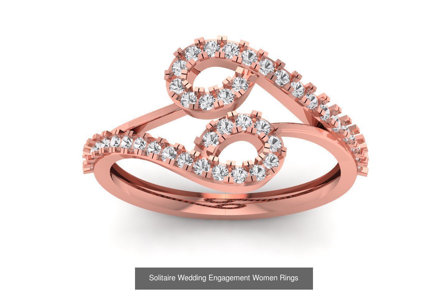 110 Solitaire Wedding Engagement Women Rings Collection _69