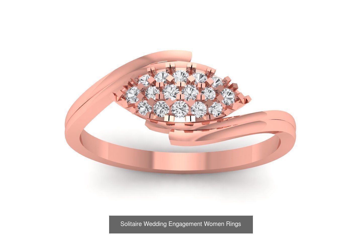 110 Solitaire Wedding Engagement Women Rings Collection _65