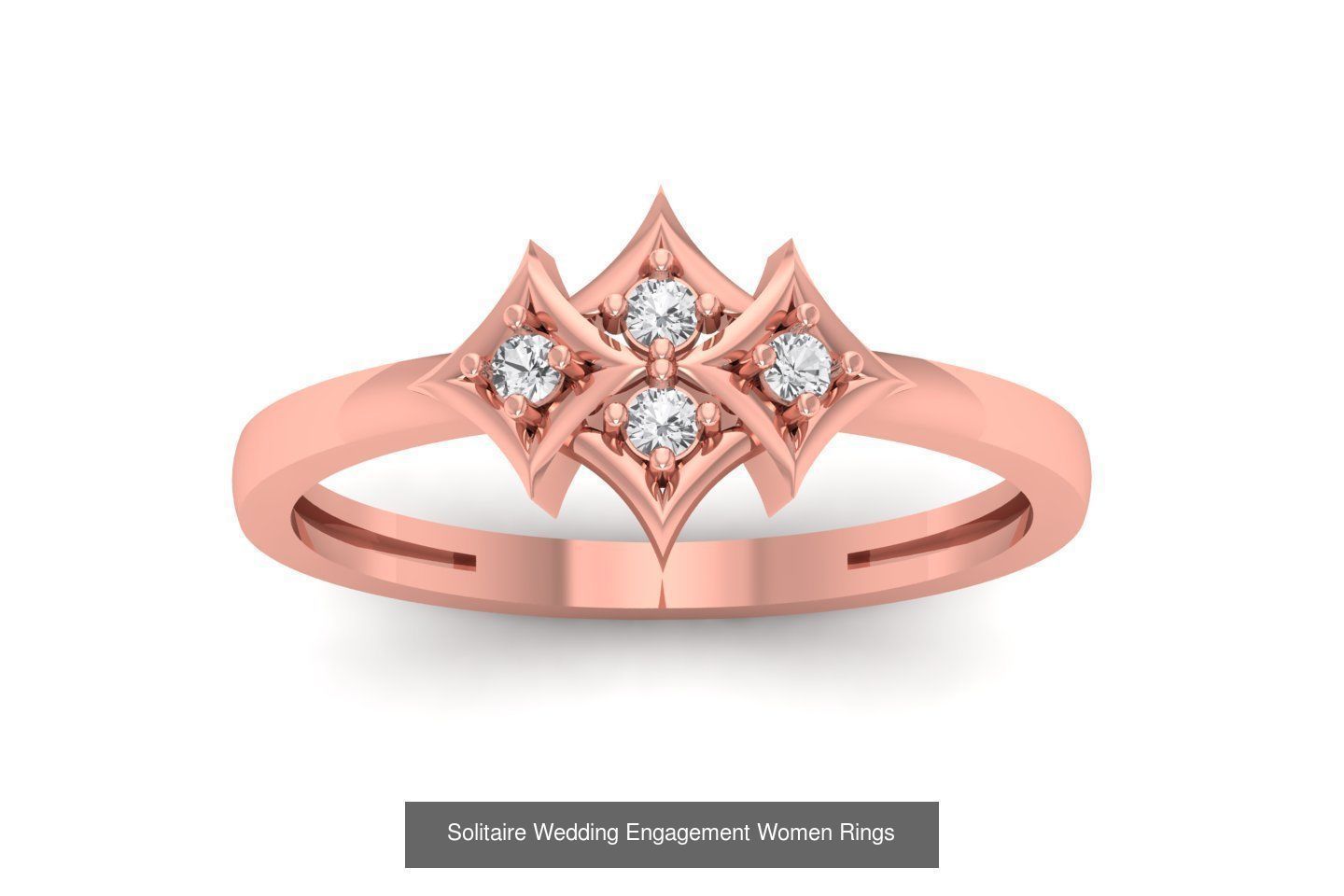 110 Solitaire Wedding Engagement Women Rings Collection _37