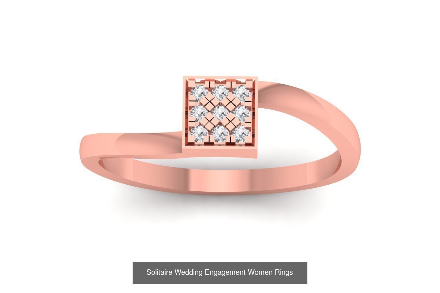 110 Solitaire Wedding Engagement Women Rings Collection _9
